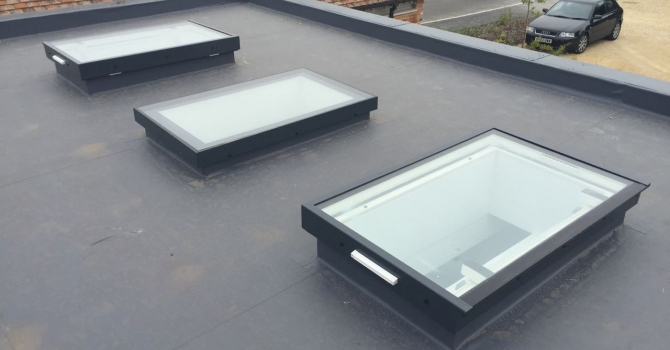 Fixed and hinged rooflights