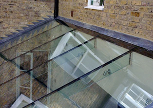 Glass Lean To Roof